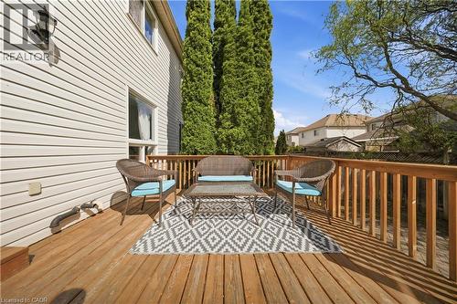 18 Prosperity Drive, Kitchener, ON - Outdoor With Deck Patio Veranda With Exterior