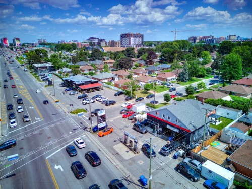 Aerial View - 3640 Boul. St-Martin O., Laval (Chomedey), QC 
