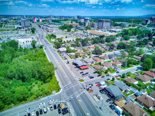 Aerial View - 3640 Boul. St-Martin O., Laval (Chomedey), QC 