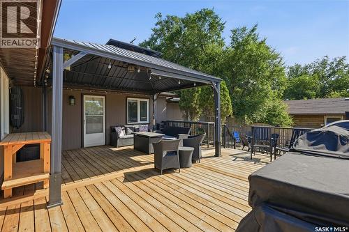 236 Osborne Avenue, Regina Beach, SK - Outdoor With Deck Patio Veranda With Exterior