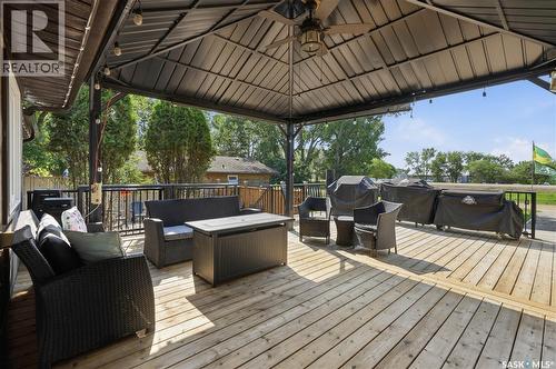 236 Osborne Avenue, Regina Beach, SK - Outdoor With Deck Patio Veranda With Exterior