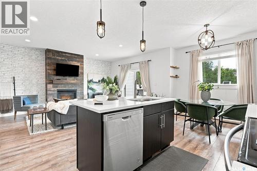 158 3220 11Th Street W, Saskatoon, SK - Indoor With Fireplace
