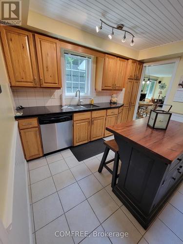 137 St George Street, St. Thomas, ON - Indoor Photo Showing Kitchen With Double Sink