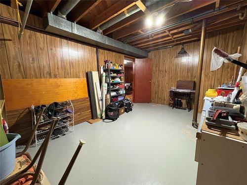 8 Queens Crescent, Brandon, MB - Indoor Photo Showing Basement