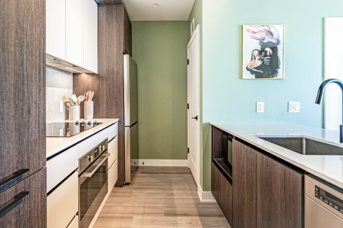 Kitchen - 814-2151 Rue Léger, Montréal (Lasalle), QC - Indoor Photo Showing Kitchen With Upgraded Kitchen
