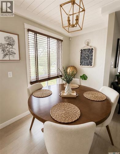 130 Rose Avenue, Porcupine Plain, SK - Indoor Photo Showing Dining Room