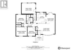 Floor Plan Main Level - 