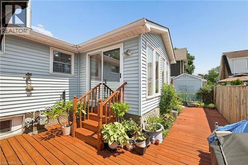 Deck - 162 Tiffany Street, Cambridge, ON - Outdoor With Deck Patio Veranda