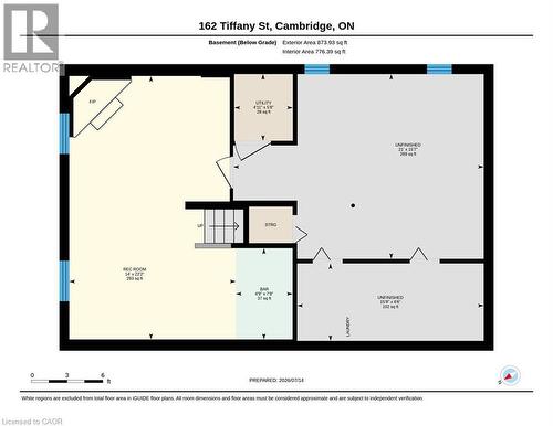 Floor plan - 162 Tiffany Street, Cambridge, ON - Other