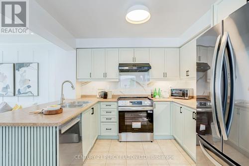 55 Unsworth Crescent, Ajax, ON - Indoor Photo Showing Kitchen With Double Sink