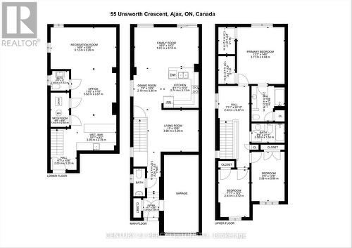Floorplan - 55 Unsworth Crescent, Ajax, ON - Other