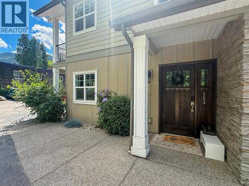 2011 Perrier Road Unit# 103, Nelson, BC - Outdoor