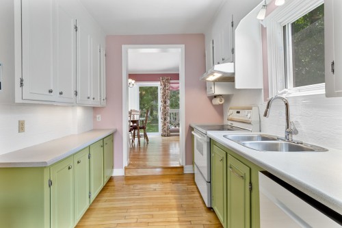 Cuisine - 490 Rue Merry S., Magog, QC - Indoor Photo Showing Kitchen With Double Sink
