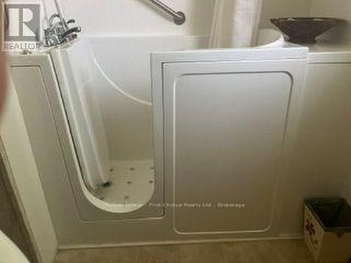 Walk in whirlpool tub - 1 25 Thames Road, St. Marys, ON - Indoor Photo Showing Laundry Room