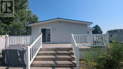large back deck - 1 25 Thames Road, St. Marys, ON - Outdoor With Deck Patio Veranda With Exterior