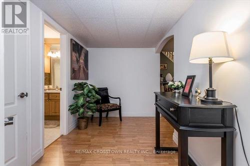 Lower level hallway to guest suite - 5 Pine Hill Drive, Springwater, ON - Indoor Photo Showing Other Room