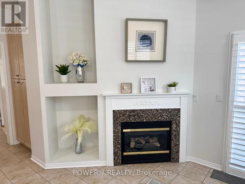 28 Cliveden Place, Markham, ON - Indoor Photo Showing Living Room With Fireplace