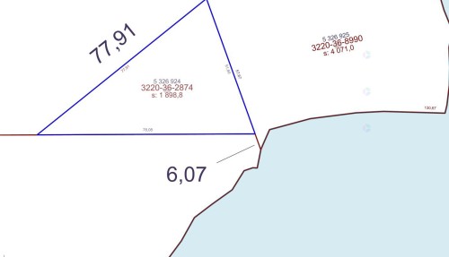 Plan (croquis) - Ch. Du Lac-Long, Blue Sea, QC 