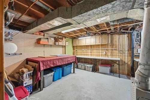 147 Talon Bay, Winnipeg, MB - Indoor Photo Showing Basement
