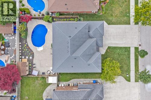 510 Huron, Lasalle, ON - Outdoor With In Ground Pool With View