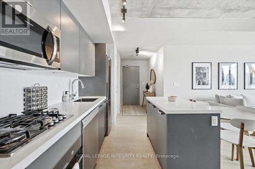 602 - 203 Catherine Street, Ottawa, ON - Indoor Photo Showing Kitchen With Upgraded Kitchen