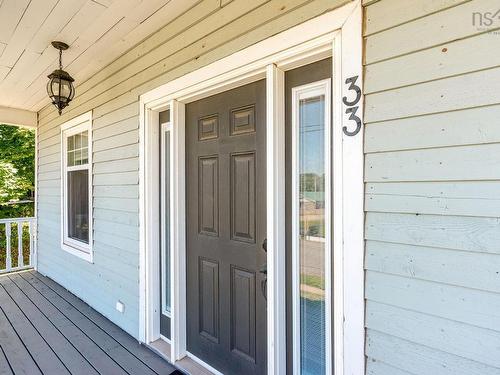 33 Beacon Street, Amherst, NS - Outdoor With Deck Patio Veranda With Exterior