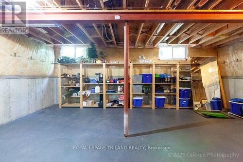 321 Hartson Road, London North (North O), ON - Indoor Photo Showing Basement