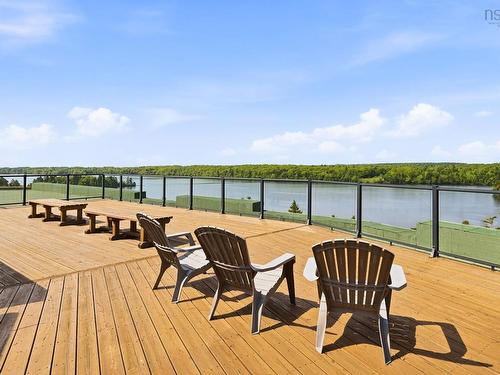111 87 Pebblecreek Crescent, Dartmouth, NS - Outdoor With Body Of Water With Deck Patio Veranda