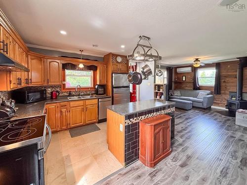 75 Shepherds Hill Road, Riverport, NS - Indoor Photo Showing Kitchen With Double Sink