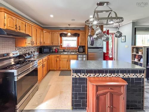 75 Shepherds Hill Road, Riverport, NS - Indoor Photo Showing Kitchen With Double Sink