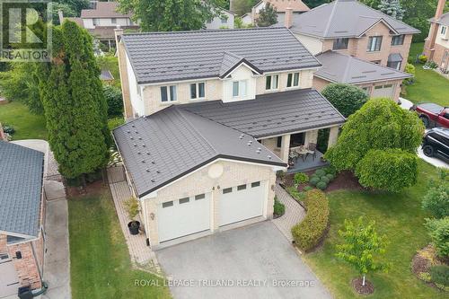 Front of House Drone - 46 Garden Walk, London South (South N), ON - Outdoor