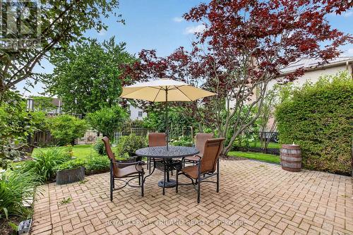 Brick Patio + Bistro Set - 46 Garden Walk, London South (South N), ON - Outdoor