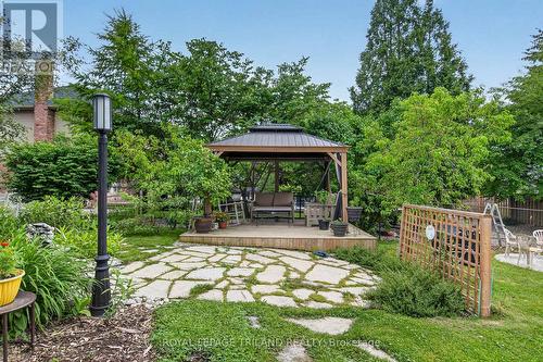 Gazebo - 46 Garden Walk, London South (South N), ON - Outdoor With Deck Patio Veranda With Backyard