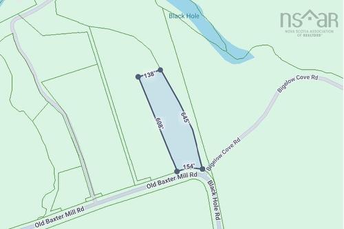Lot Old Baxter Mill Road, Baxters Harbour, NS 