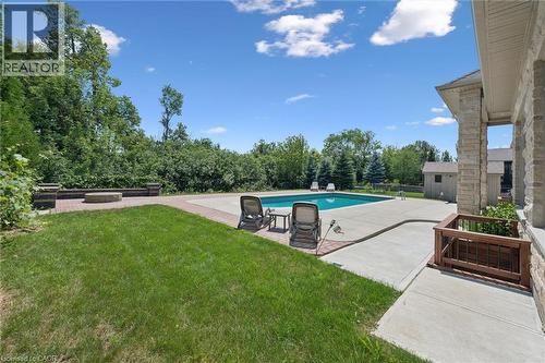 596 Regal Place, Waterloo, ON - Outdoor With In Ground Pool