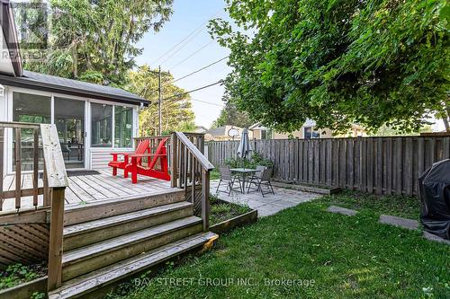 BACKYARD - 58 Billingsgate Crescent, Ajax, ON - Outdoor With Deck Patio Veranda