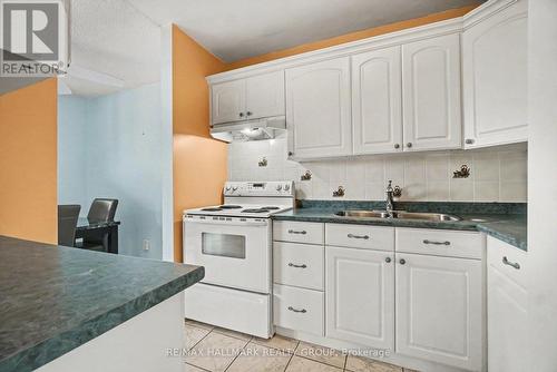 1417 - 2000 Jasmine Crescent, Ottawa, ON - Indoor Photo Showing Kitchen With Double Sink