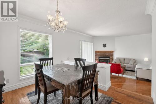 1769 Bromont Way, Ottawa, ON - Indoor Photo Showing Dining Room With Fireplace