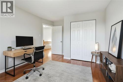 Bedroom #2  Virtually Staged - 448 Stone Church Road E, Hamilton, ON - Indoor Photo Showing Office