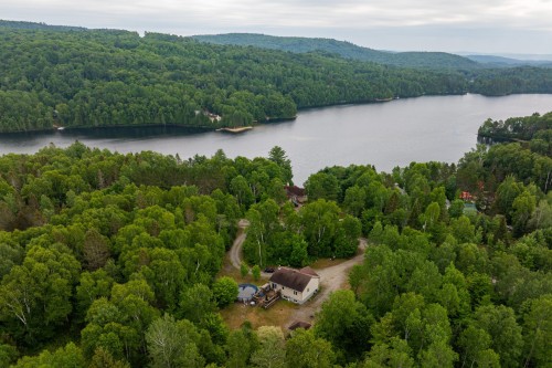 Photo aérienne - 3 Ch. De L'Avenir, Chute-Saint-Philippe, QC - Outdoor With Body Of Water With View