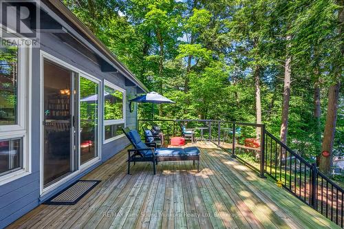 2 South Point Drive, Mckellar, ON - Outdoor With Deck Patio Veranda With Exterior