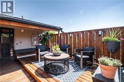 165 Markland Street, Hamilton, ON - Outdoor With Deck Patio Veranda With Exterior