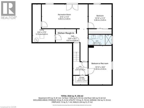 Basement - 32 Stonehaven Place, Cambridge, ON - Other