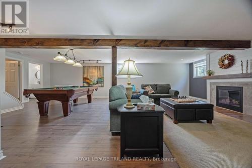 15 Augusta Crescent, St. Thomas, ON - Indoor With Fireplace