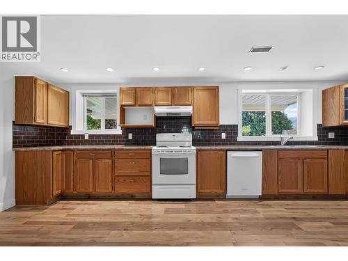 suite kitchen - 2220 Thacker Drive, West Kelowna, BC - Indoor Photo Showing Kitchen With Double Sink