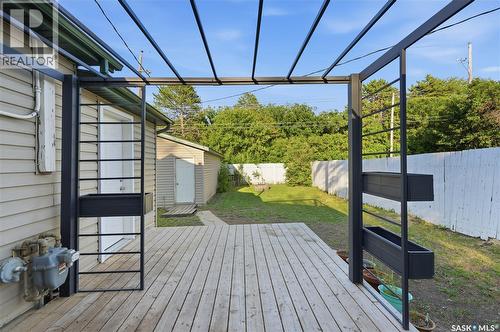 1728 2Nd Avenue N, Saskatoon, SK - Outdoor With Deck Patio Veranda With Exterior