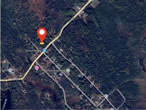 Plan (croquis) - Route 335, Chertsey, QC 