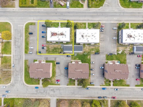 Aerial View - 725 Rue De Boucherville, Drummondville, QC -  With View