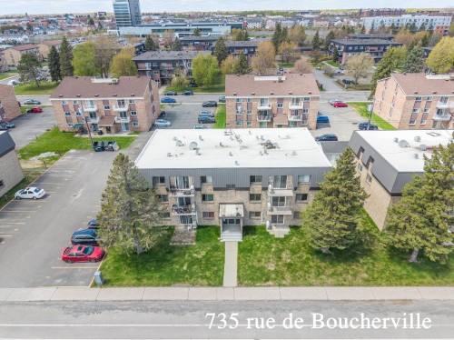 Aerial View - 735 Rue De Boucherville, Drummondville, QC -  With View