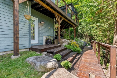 Entrée extérieure - 3 Rue Susan, Morin-Heights, QC - Outdoor With Deck Patio Veranda With Exterior